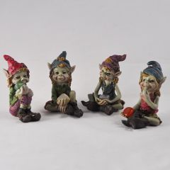 pixie children of the forest set of 4pcs