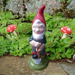 Garden Gnome Adam Front