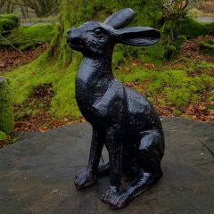 bronze alert hare 