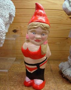 Garden Gnome - Hersher - Lady In Underwear