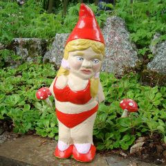 Garden Gnome Hersher-Red