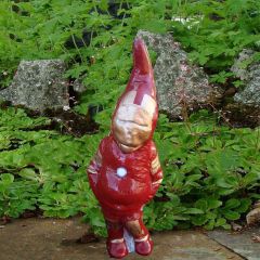 Ironman Super Hero Garden Gnome