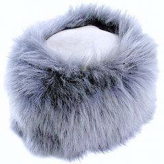 sheepskin Grey Cossack Hat 