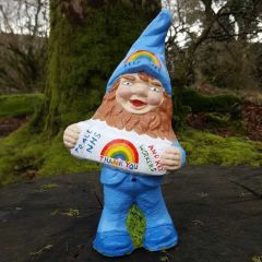 NHS and key worker thank you gnome