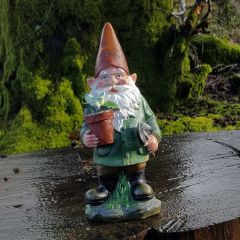 Cheeky Charlie Garden Resin Gnome Ornament - 24.5cm 